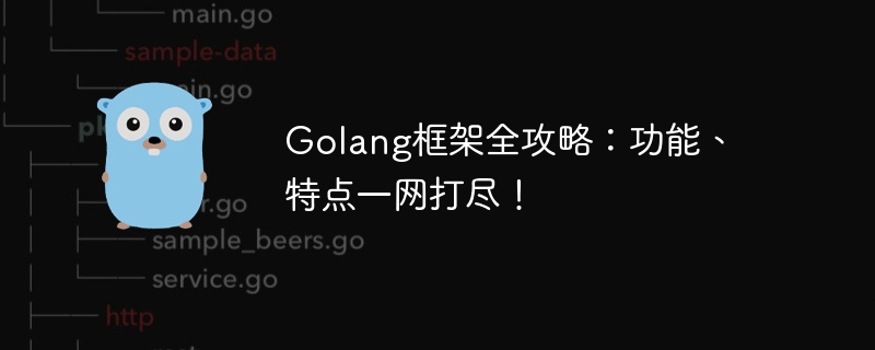 golang框架全攻略：功能、特点一网打尽！