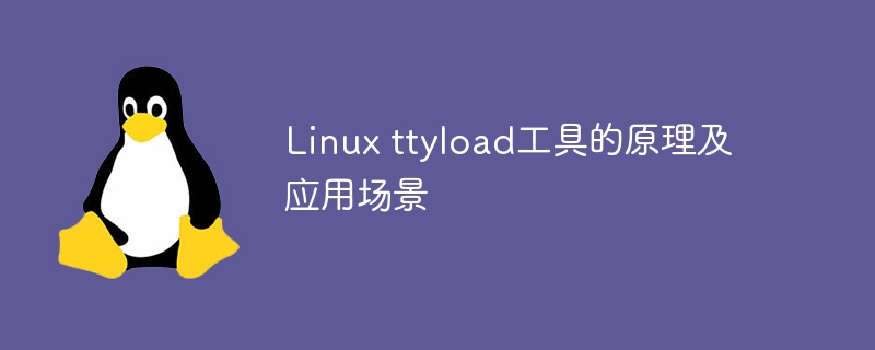 linux ttyload工具的原理及应用场景