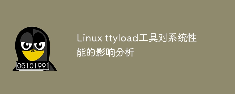 linux ttyload工具对系统性能的影响分析