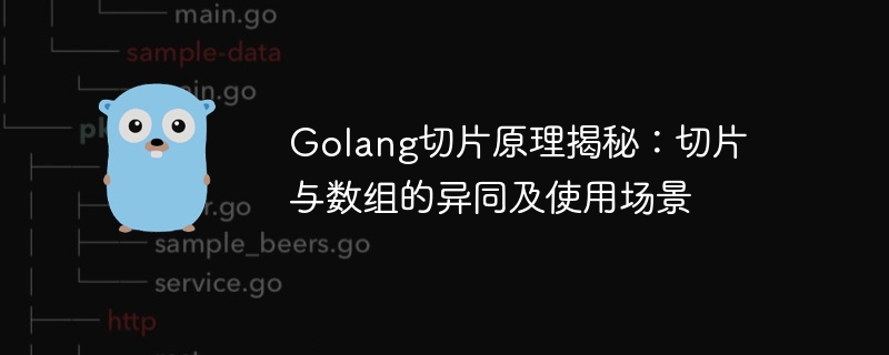 golang切片原理揭秘：切片与数组的异同及使用场景