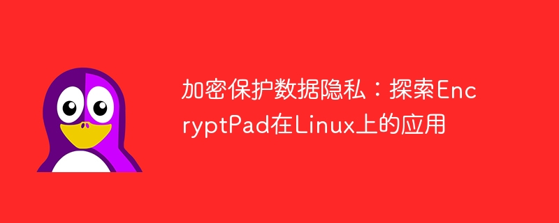 加密保护数据隐私：探索encryptpad在linux上的应用