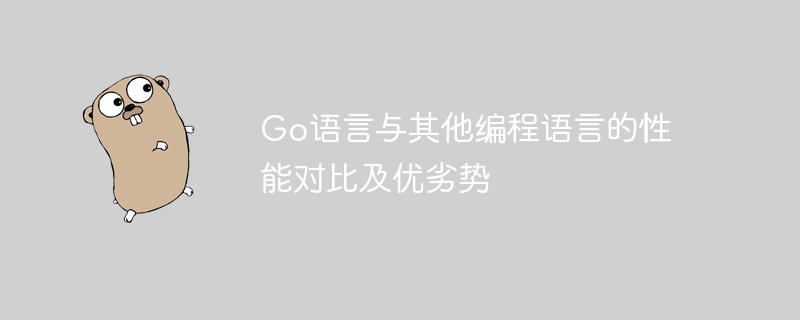 go语言与其他编程语言的性能对比及优劣势