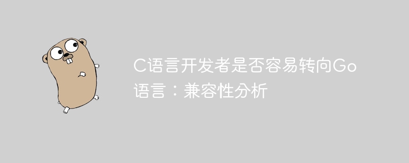 c语言开发者是否容易转向go语言：兼容性分析