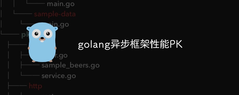 golang异步框架性能PK