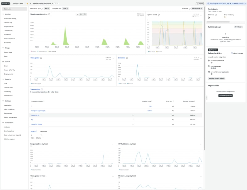 如何使用 New Relic 监控 App Router Nextjs 应用程序