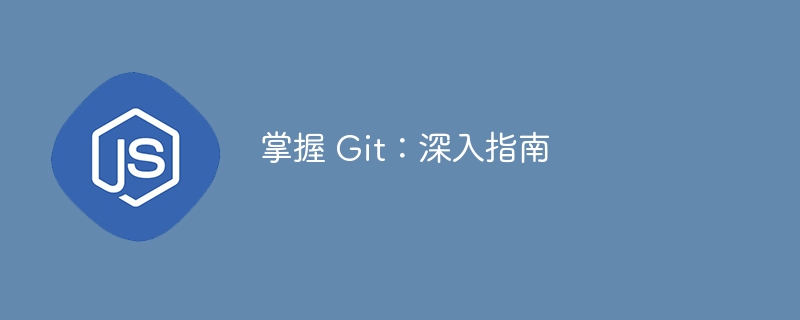 掌握 git：深入指南