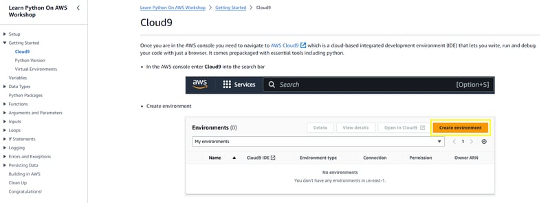 使用 AWS 学习 Python - 第 1 天